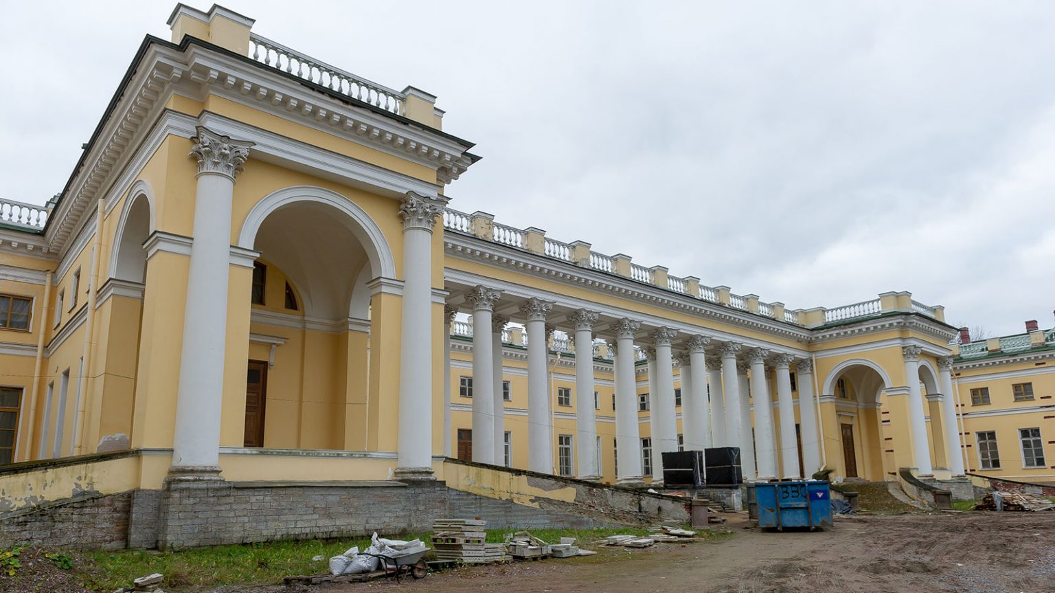 Александровский дворец в царском селе старые фото