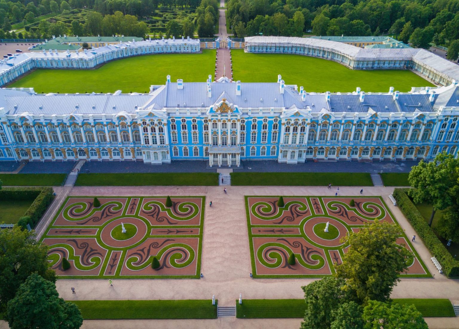 Екатерининский дворец в Царском селе