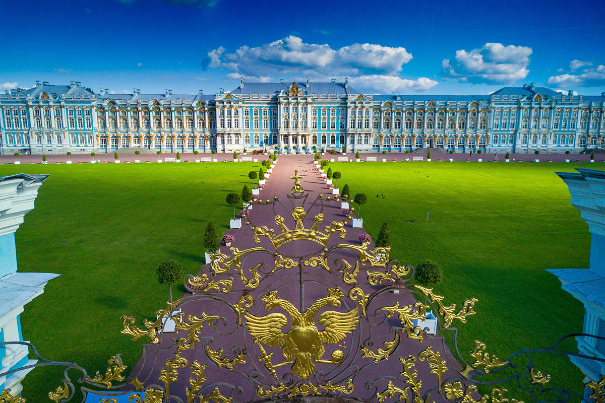екатериновский дворец в царском селе