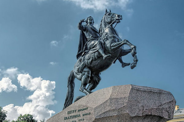 Медный всадник в Санкт-Петербурге