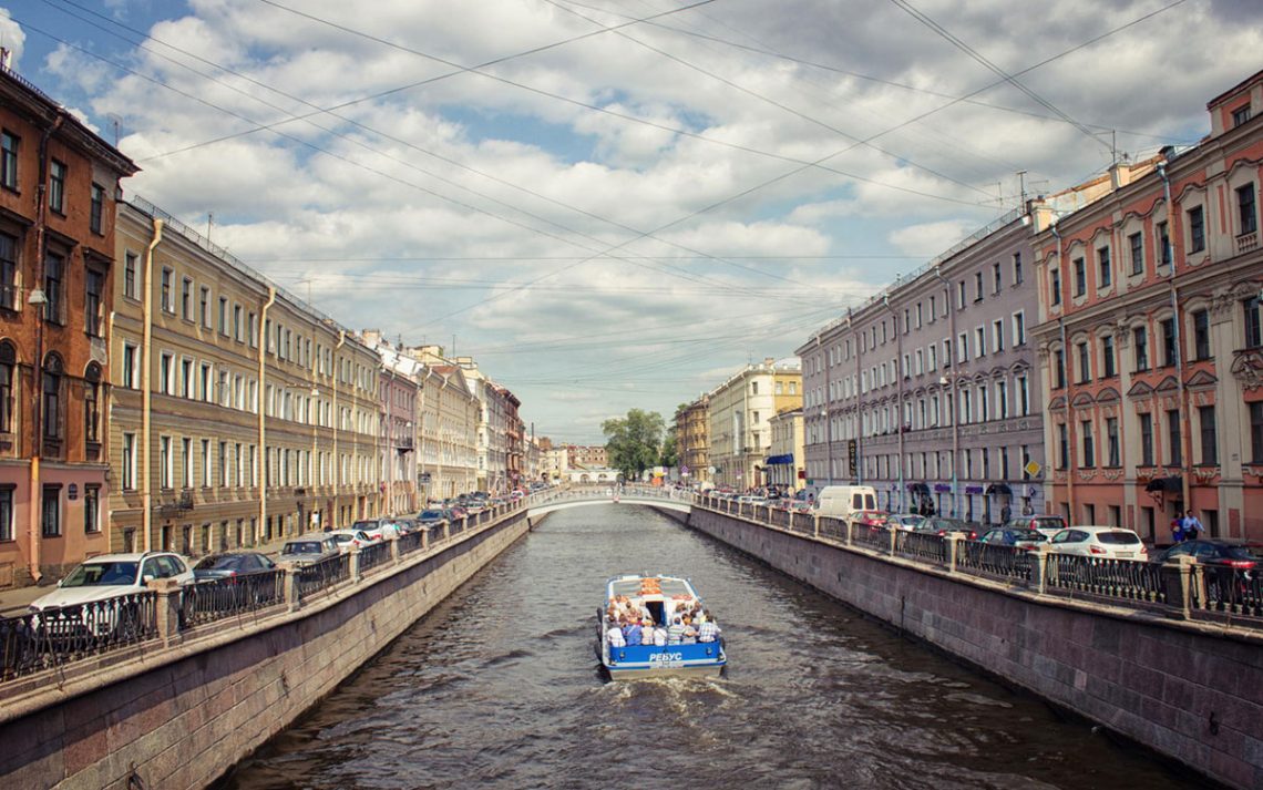 Река Мойка в Санкт-Петербурге