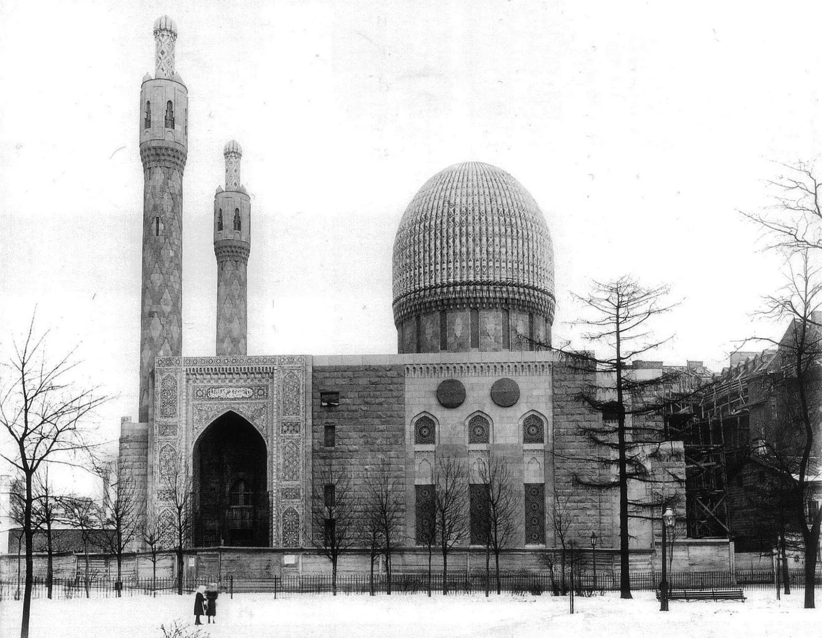 Соборная мечеть в Санкт-Петербурге, фотография 1913-1914 год