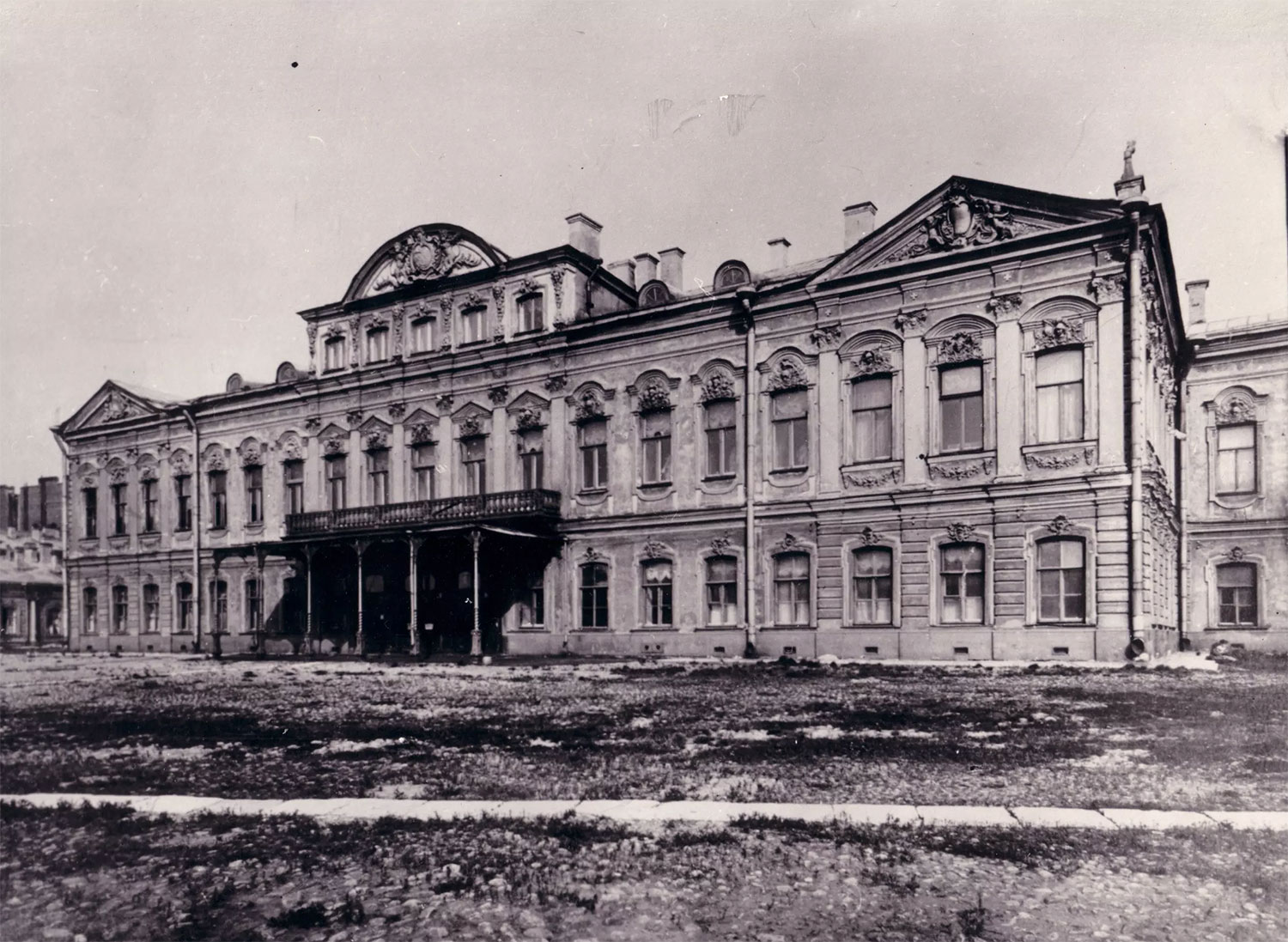 Шереметьевский дворец (Фонтанный дом), фотография 1910-1930 года